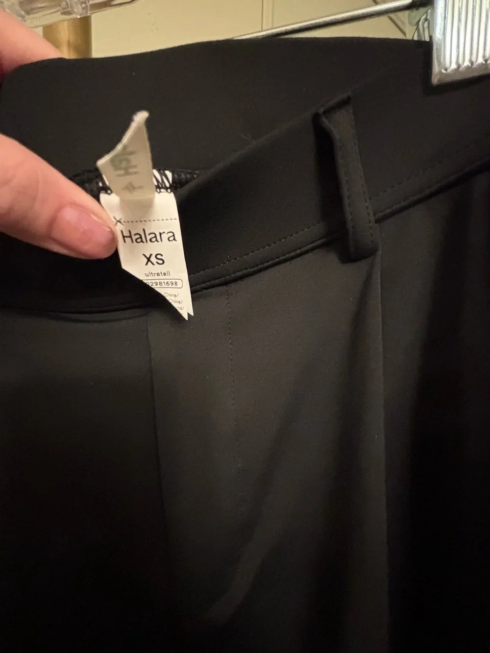 Viral Ultra tall HalaraFlex Stretch Work Pant Mid Rise Side Work Flare Pants - Picture 5 of 5